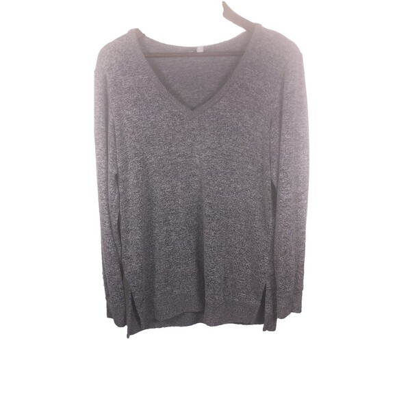 Lucky Brand Women’s Knit Top Sz M V-neck  pullover BOHO - Picture 1 of 5